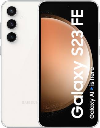 SAMSUNG Galaxy S23 FE (Cream, 256 GB)