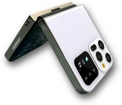 Amozkart Rock Z Flip Dual Sim |Keypad Mobile| with 2.4" Display Call & SMS Indicator