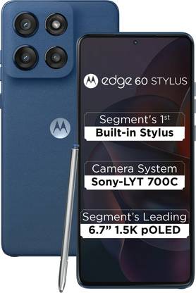 MOTOROLA Edge 60 Stylus (PANTONE Gibraltar Sea, 256 GB)