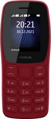 Nokia 105 PSS, Keypad Mobile Phone with FM Radio, Memory Card Slot