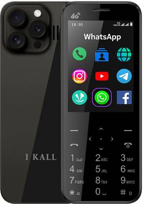 I Kall I1 TOUCH AND TYPE PHONE (Black, 16 GB)