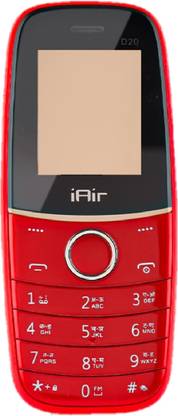 IAIR D20 Dual Sim Keypad Phone | 1200 mAH Battery & Big 1.88 Inch Display