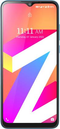LAVA Z3 Pro (Striped Cyan, 32 GB)