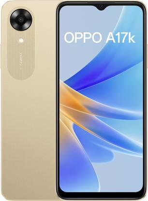 OPPO A17k (Gold, 64 GB)  (3 GB RAM) at Rs. 8999