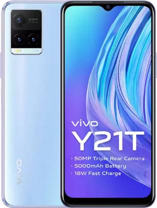 vivo Y21T (Pearl White, 128 GB)
