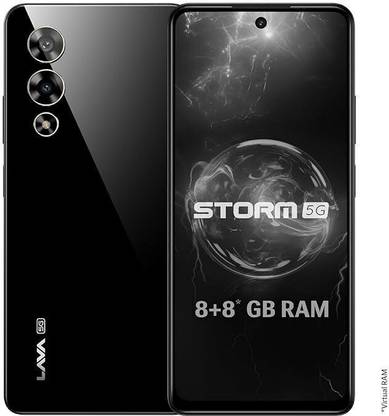 LAVA Storm (Thunder Black, 128 GB)