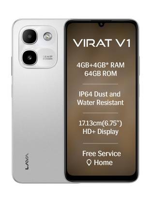 LAVA Virat V1 (Himalayan Silver, 64GB)
