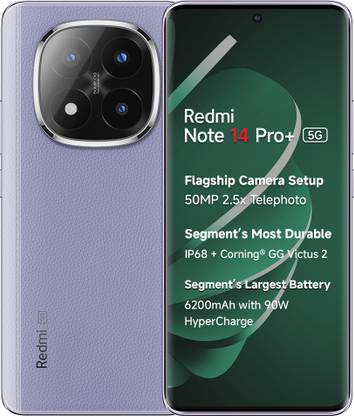 スマートフォン本体 Redmi Note 14 Pro+ 5G 12GB 512GB REDMI Note 14 Pro+ 5G (Purple 512GB 12GB RAM) 7s Gen 3