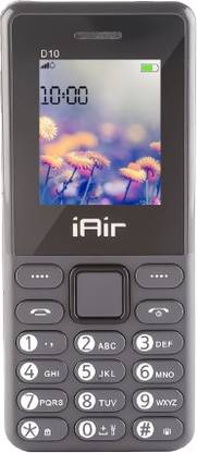 IAIR D10 Mini Dual Sim Keypad Phone | 1800 mAH Battery & Big 1.7 Inch Display