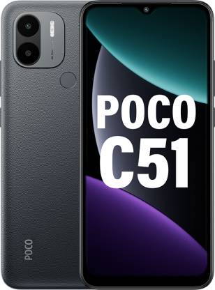 POCO C51 (Power Black, 128 GB)