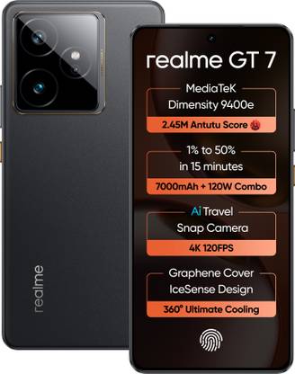 realme Gt 7 (Icesense Black, 256 GB)