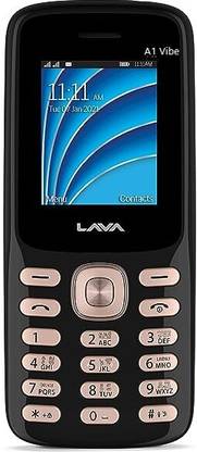 LAVA A1 Vibe DS Keypad Phone|1000 mAh Battery|0.3MP Rear Camera|Expandable Upto 32 GB