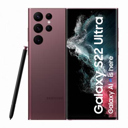 Samsung Galaxy S22 Ultra 5G (Burgundy, 256 GB)
