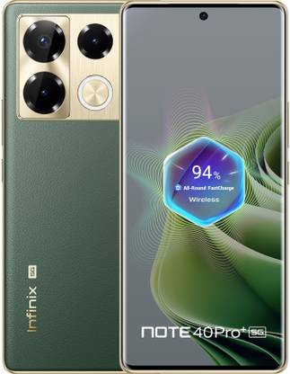 Infinix Note 40 Pro+ 5G (Vintage Green, 256 GB)