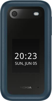 Nokia 2660 Flip 4G Volte Blue keypad Mobile with Dual Sim & Screen, MP3 Player