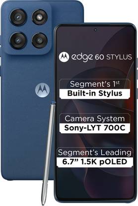 MOTOROLA Edge 60 Stylus (PANTONE Gibraltar Sea, 256 GB)