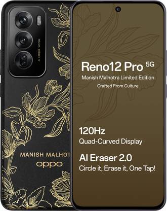 OPPO Reno 12 Pro 5G (Manish Malhotra Limited Edition, 256 GB) (12 GB RAM) deal from flipkart OPPO Reno 12 Pro 5G (Manish Malhotra Limited Edition, 256 GB) (12 GB RAM) deal from flipkart