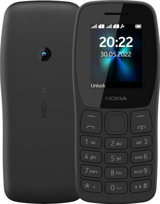 Nokia 110 Dual sim Keypad Phone with FM Radio, Auto Call Recording