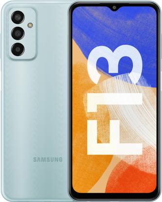 SAMSUNG Galaxy F13 (Waterfall Blue, 128 GB)  (4 GB RAM) at Rs. 9199