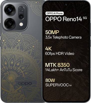 OPPO Reno14 5G (Diwali Gold Edition, 256 GB)