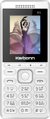 KARBONN Y1 Dual Sim Keypad Phone|800 mAh Battery|0.3MP Rear Camera|Expandable Upto 32 GB