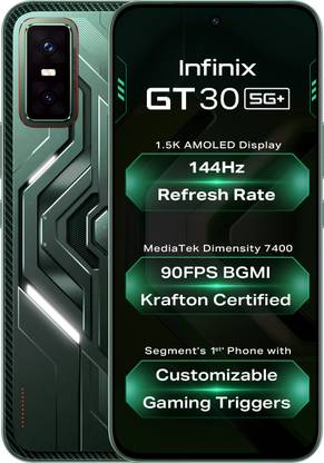 Infinix GT 30 5G+ Pulse Green 128 (Pulse Green, 128 GB)