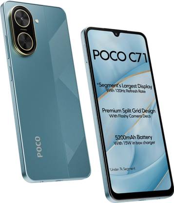 POCO C71 (Cool Blue, 128 GB)