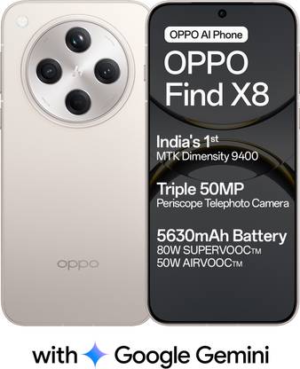 OPPO Find X8 5G (Star Grey, 256 GB)