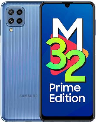 Samsung Galaxy M32 Prime Edition (Light Blue, 128 GB)
