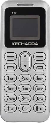 Kechadda Keypad Dual Sim Mini Mobile Phone with External Memory Slot 1.68cm (0.66 inch)