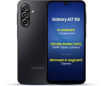 Samsung Galaxy A17 5G (Black, 256 GB)