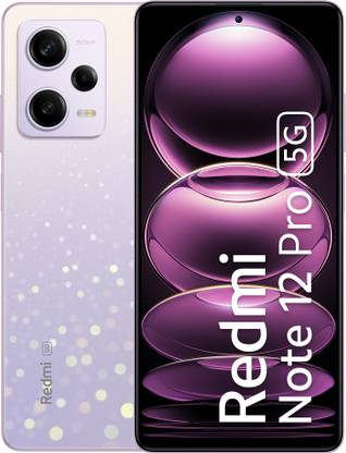 [For Exchange & Flipkart Axis Bank Card] REDMI Note 12 Pro 5G (Stardust Purple, 128 GB)  (6 GB RAM)