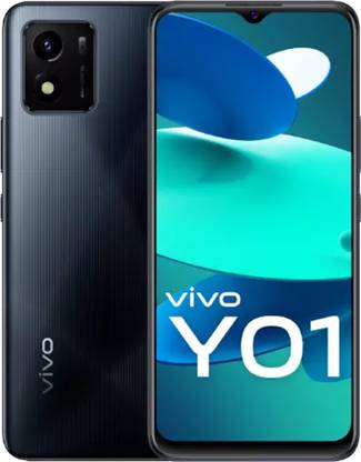 vivo Y01 (Elegant Black, 32 GB)