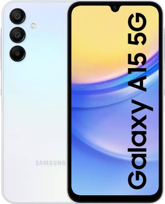 SAMSUNG Galaxy A15 5G (Light Blue, 128 GB)