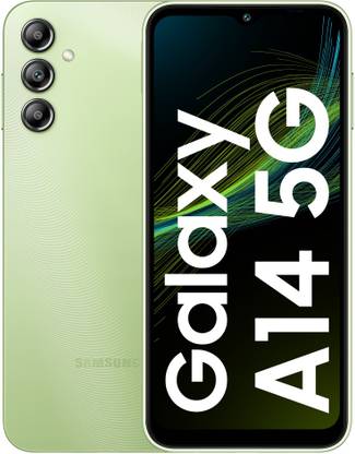 SAMSUNG Galaxy A14 5G (Light Green, 128 GB)
