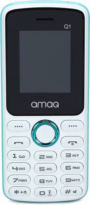 amaq dual sim keypad slim phone with torch