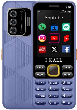 I Kall I10 Mobile Phone - 2.8"Display with Pre-Loaded - Facebook, YouTube etc.