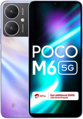 POCO M6 5G (Orion Blue, 128 GB)  (4 GB RAM)