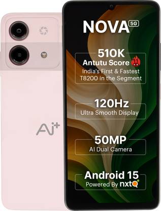 Ai+ Nova 5G (Pink, 128 GB)