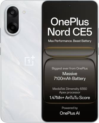 OnePlus Nord CE5 5G (Marble Mist, 128 GB)