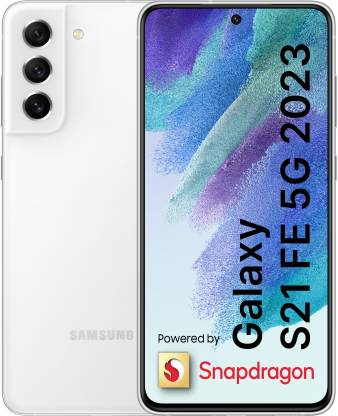 Samsung Galaxy S21 FE 5G with Snapdragon 888 (White, 256 GB)