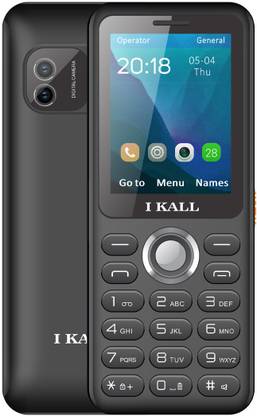 I Kall I6 Keypad Mobile Phone - 2500mAh Battery with 2.4" Display, Type-C Charging