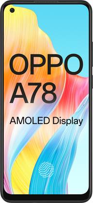 OPPO A78 (Mist Black, 128 GB)