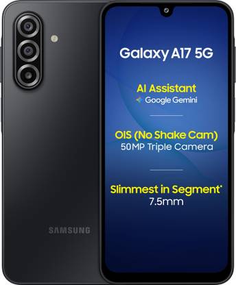 Samsung Galaxy A17 5G (Black, 256 GB)
