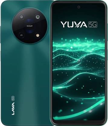 LAVA Yuva 5G (Mystic Green, 128 GB)