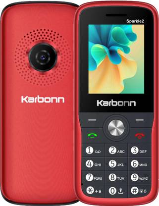 KARBONN Sparkle2 Dual SIM Keypad Mobile 2"LCD,Camera,1000mAh Battery Expandable,32GB