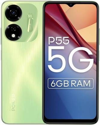 itel P 55 5G (Mint Green, 128 GB)
