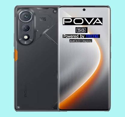 Tecno POVA CURVE (Black Gloss, 128 GB)