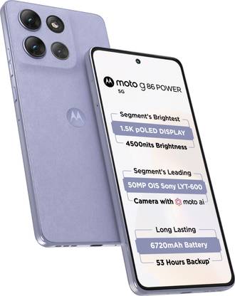 MOTOROLA G86 Power 5G (Pantone Cosmic Sky, 128 GB)