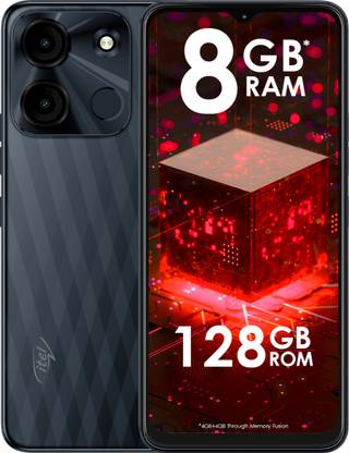 itel A60s (Shadow Black, 128 GB)